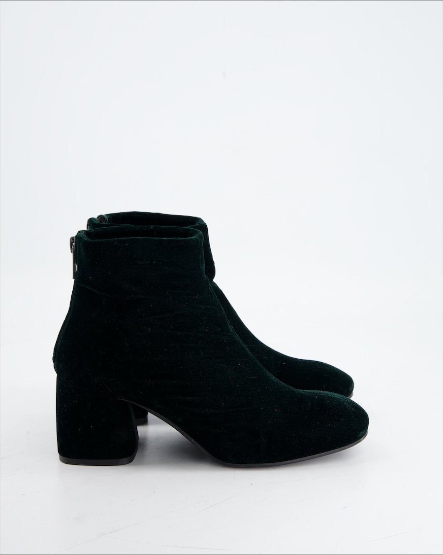 Fabio Rusconi Ankle Boots Velvet Green Eu 36