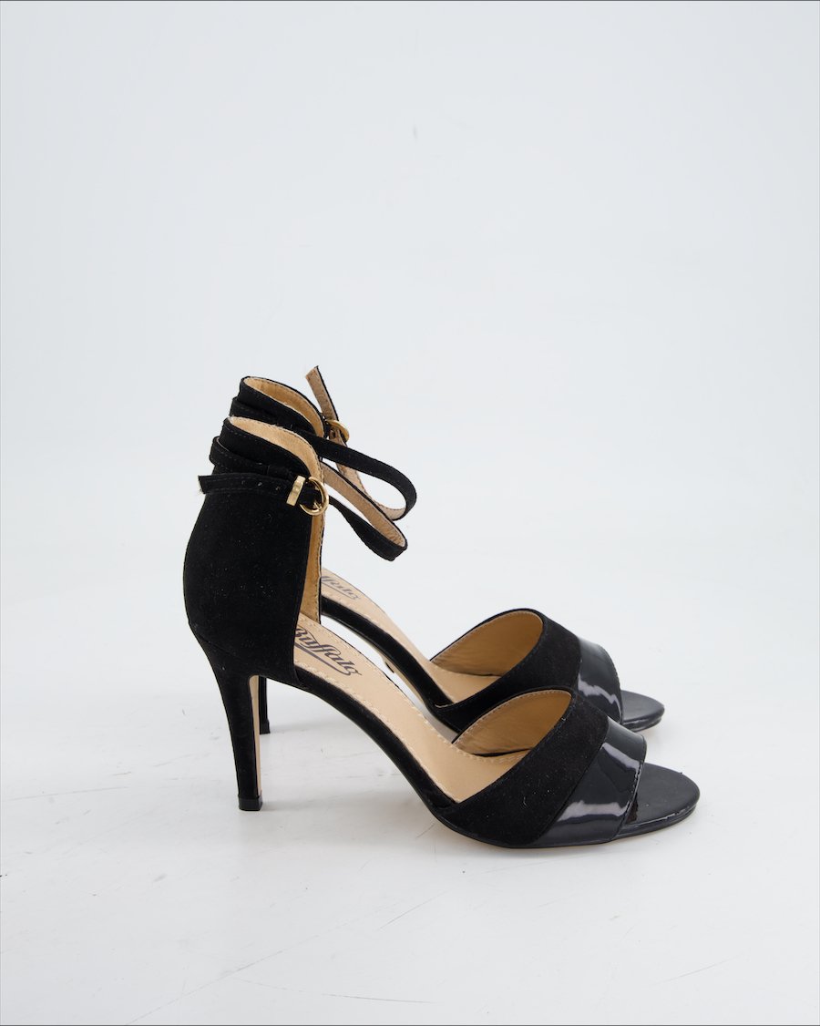 Buffalo Heels Suede Black Eu 40