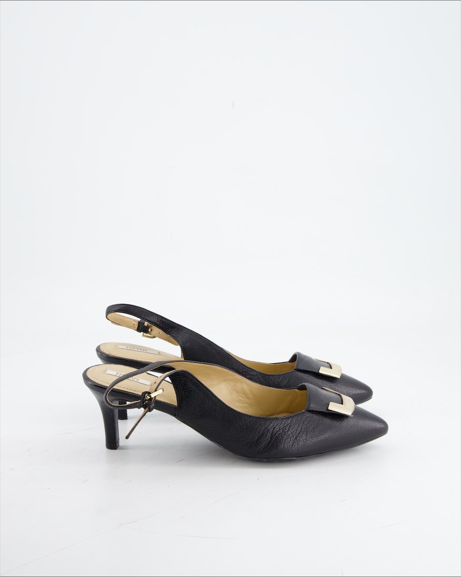 Geox Heels Leather Black Eu 37