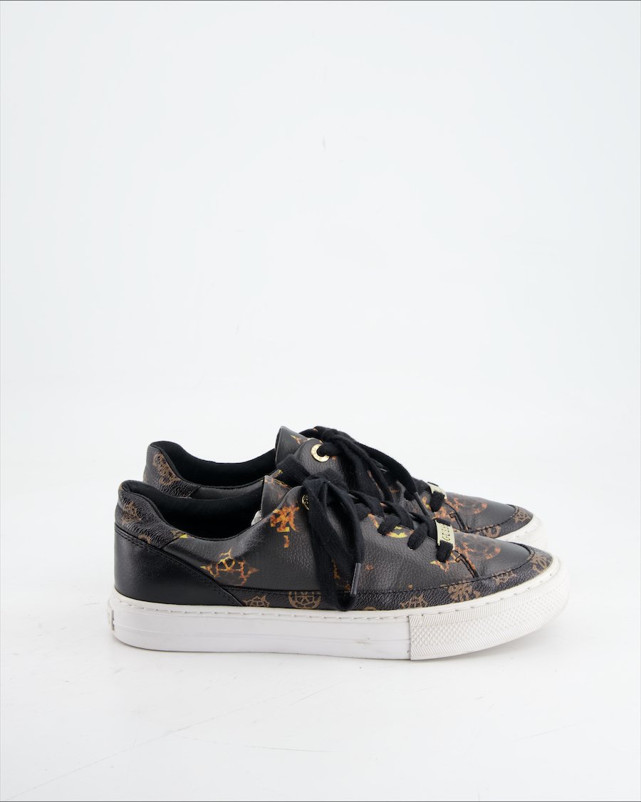 Guess Trainers Leather Black Eu 38