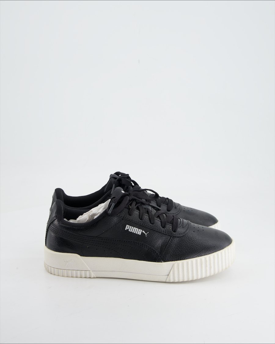 Puma Trainers Leather Black Eu 38