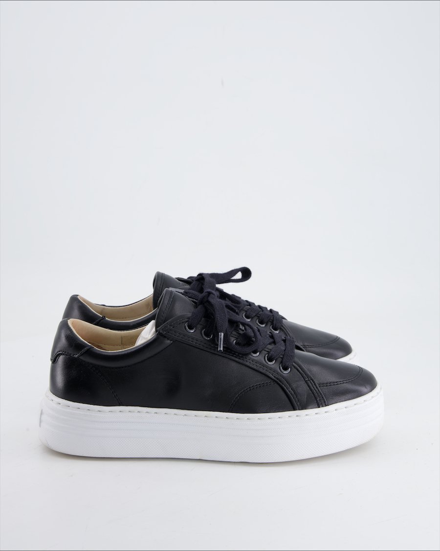 Navyboot Trainers Leather Black Eu 38