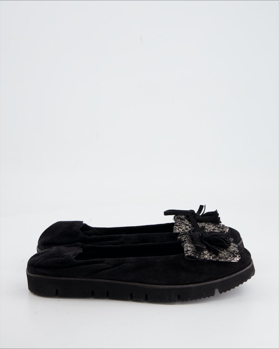 KENNEL UND SCHMENGER Flats Suede Black EU 38