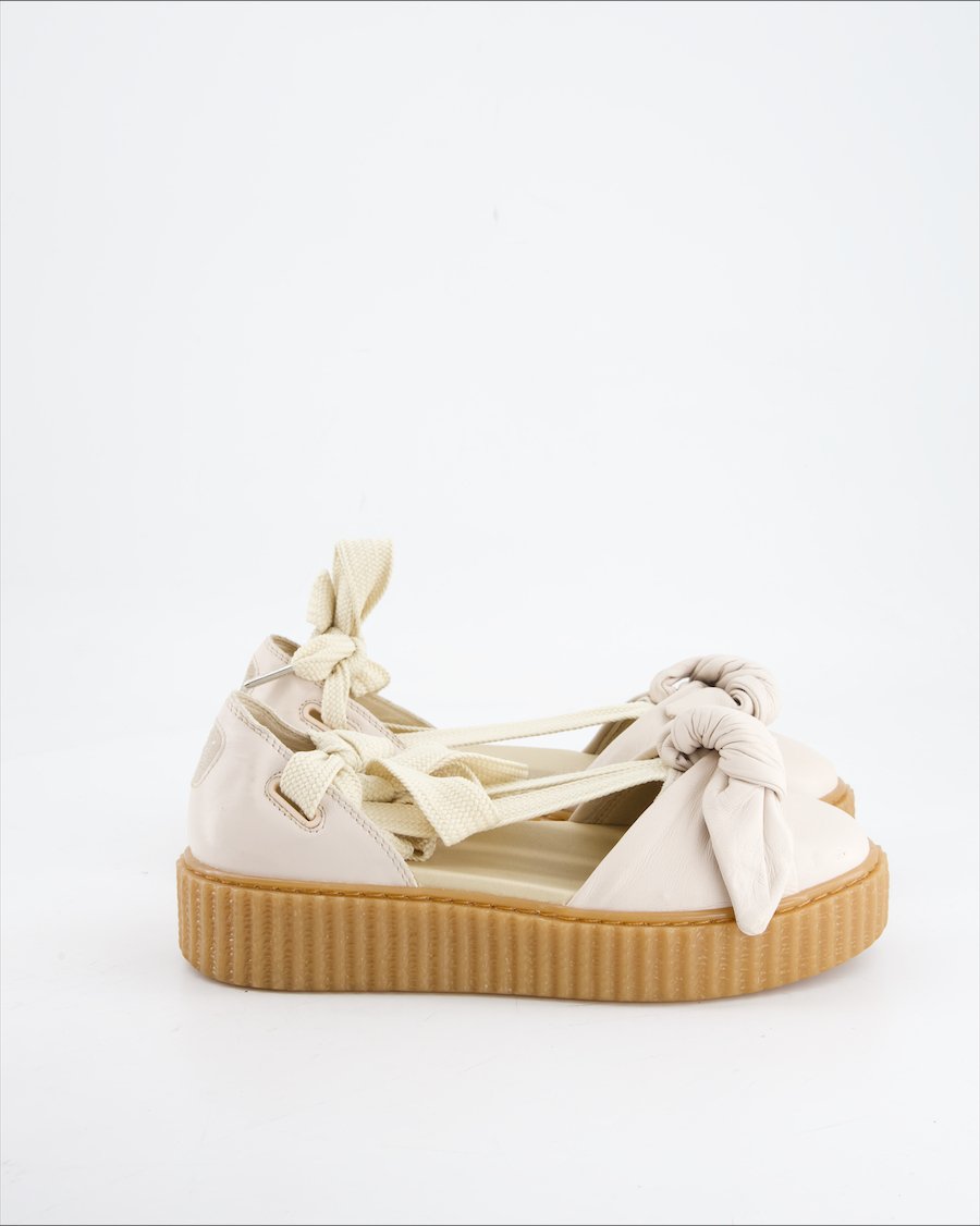 Puma Sandals Leather Cream