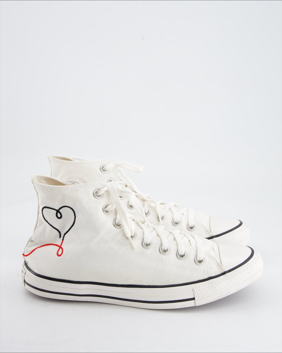 Converse Trainers Cloth White