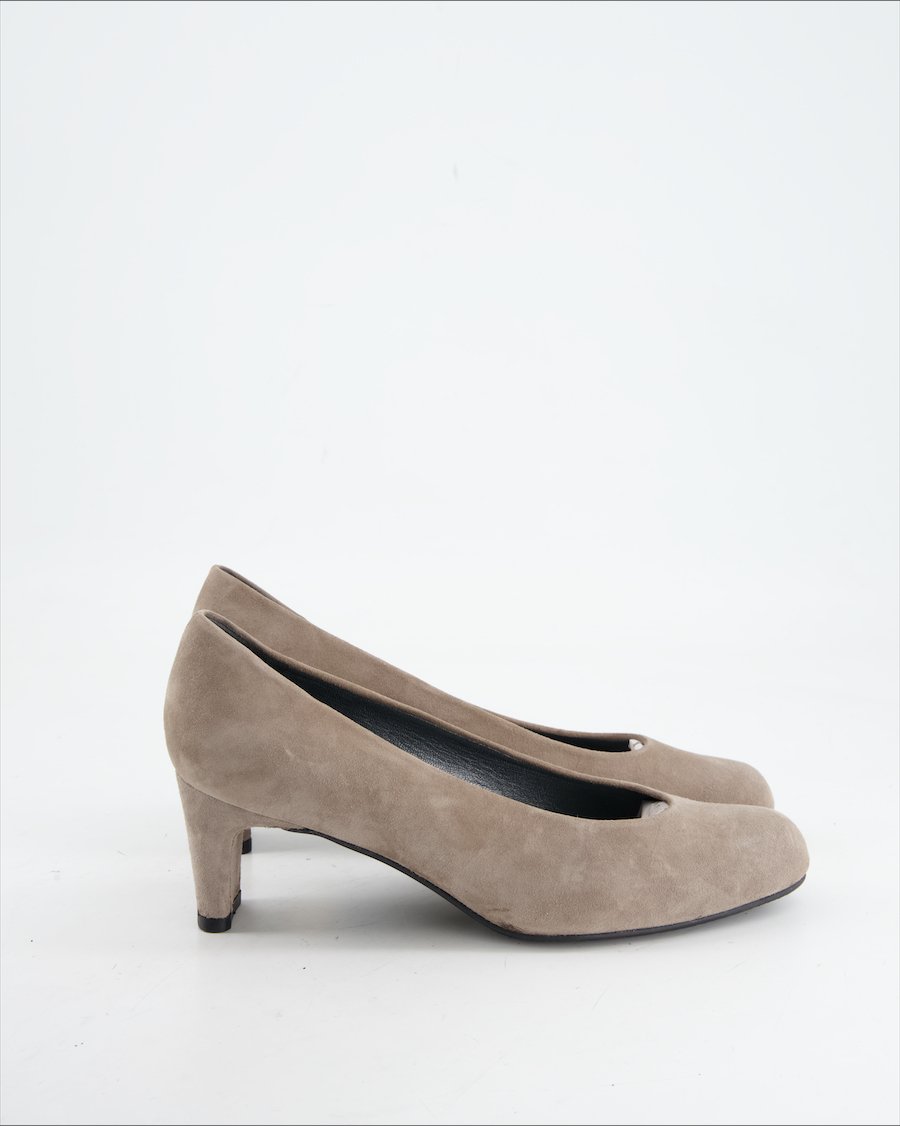 Stuart Weitzman Heels Suede Grey Eu 36.5