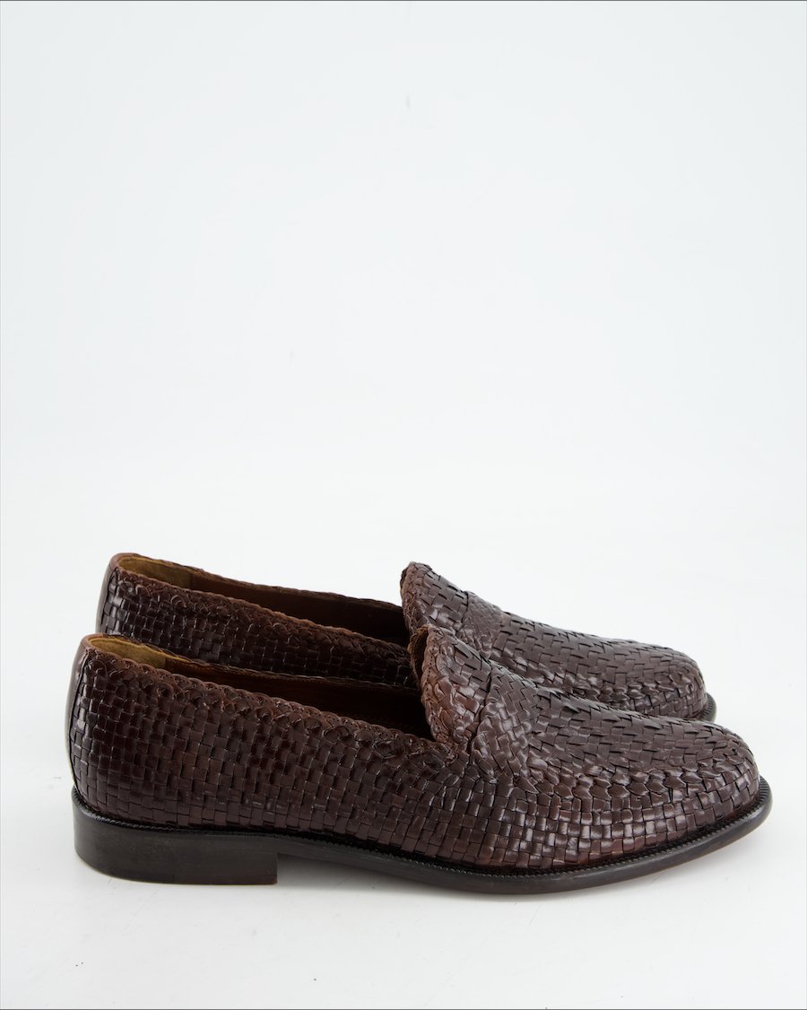 Bruno Baldi Flats Leather Brown
