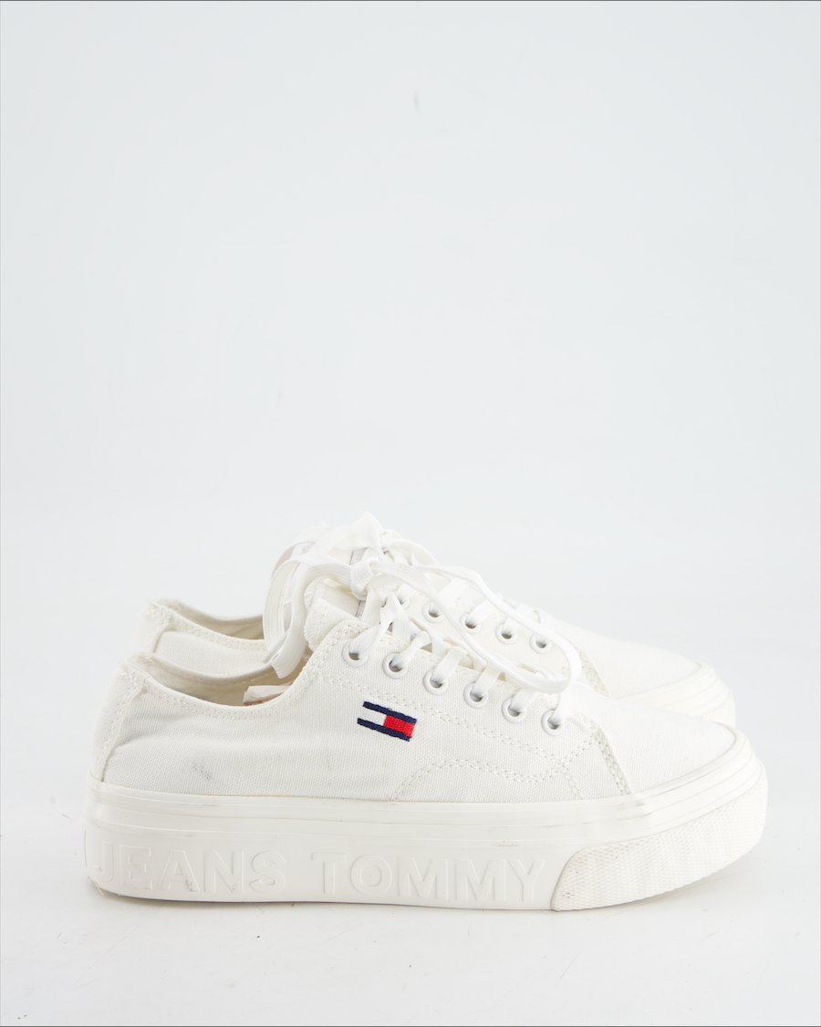 Tommy Hilfiger Trainers Cloth White Eu 38