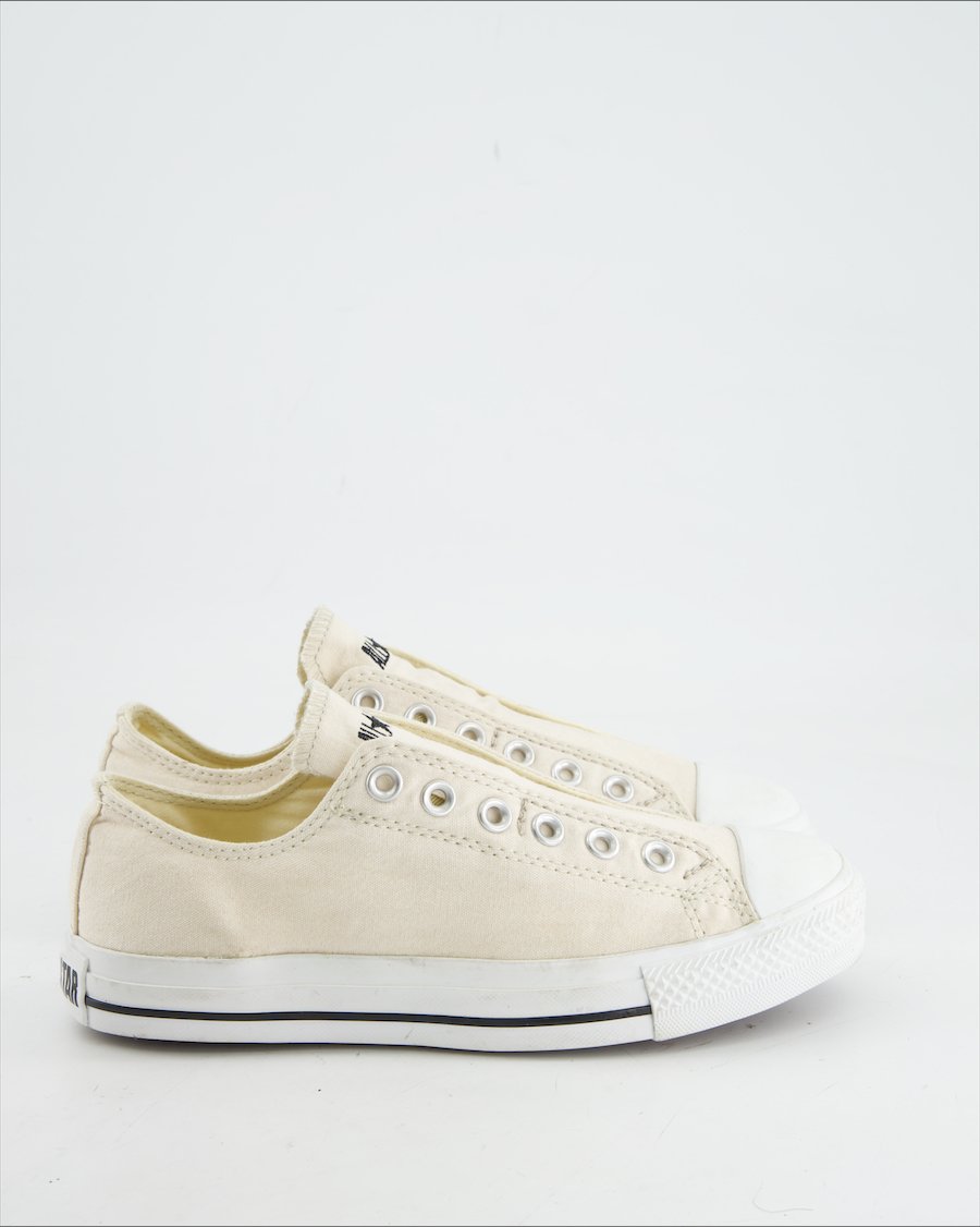 Converse Trainers Cloth Beige