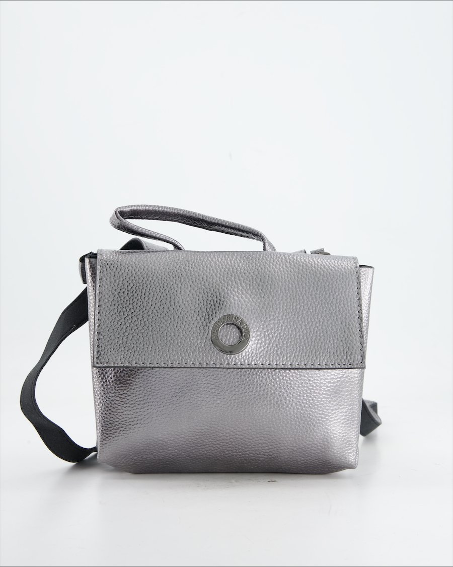 Mandarina Duck Crossbody bag Leather Silver