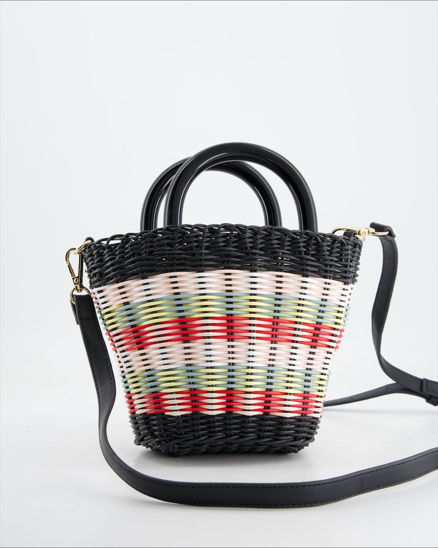 Zara Handbag Hay Multicolour