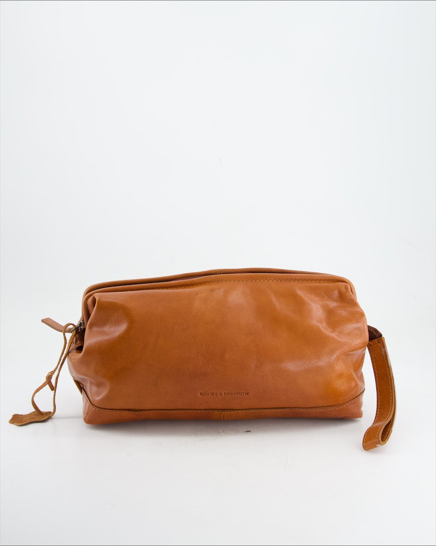 Spikes & Sparrow Handbag Leather Brown