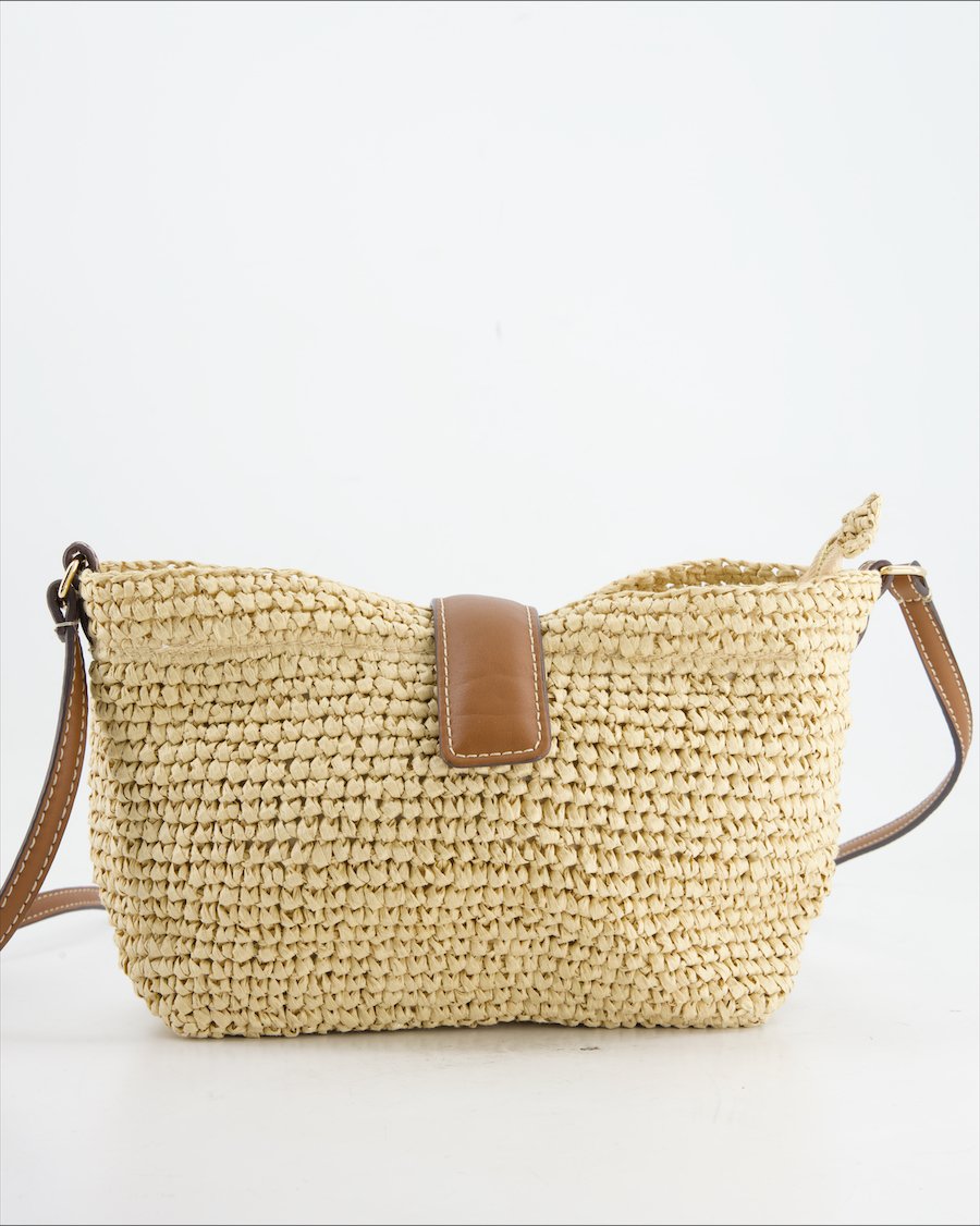 Zara Crossbody Bag Cloth Beige