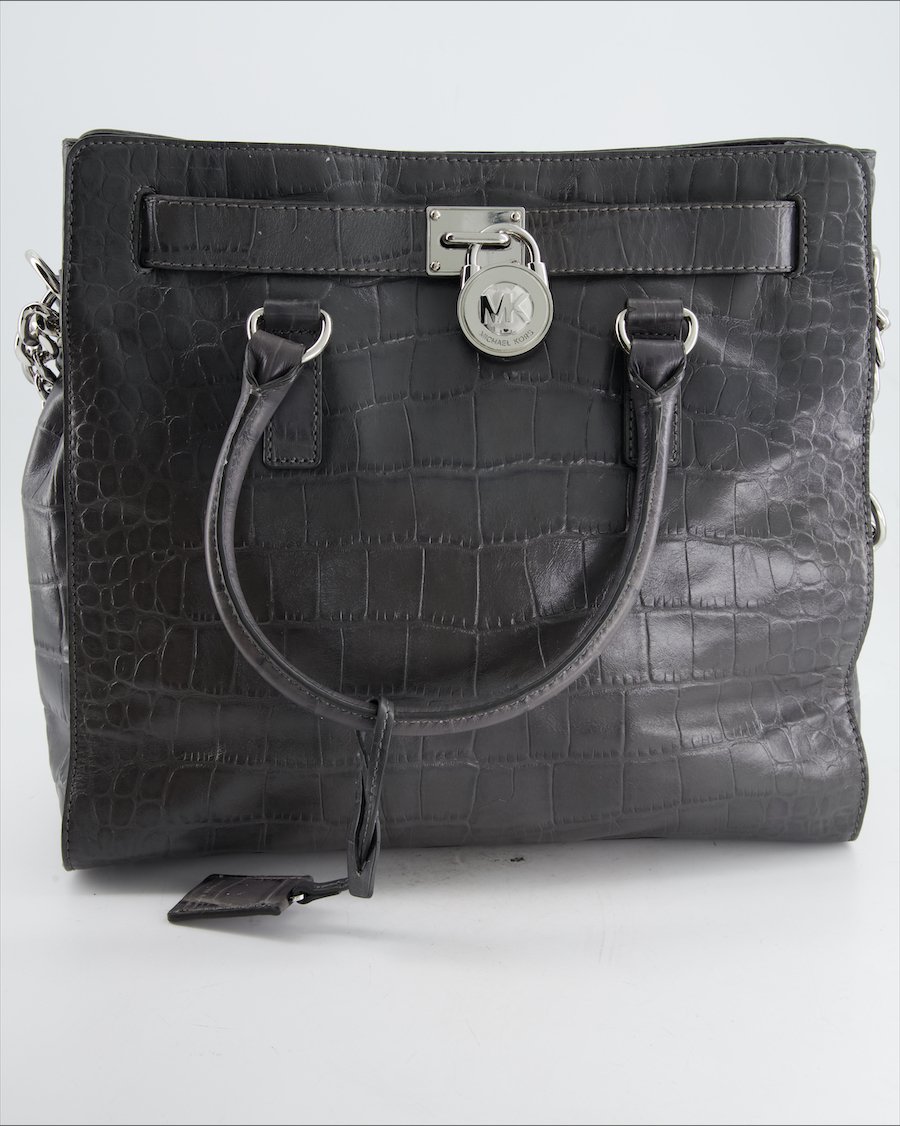 Michael Kors Handbag Leather Anthracite