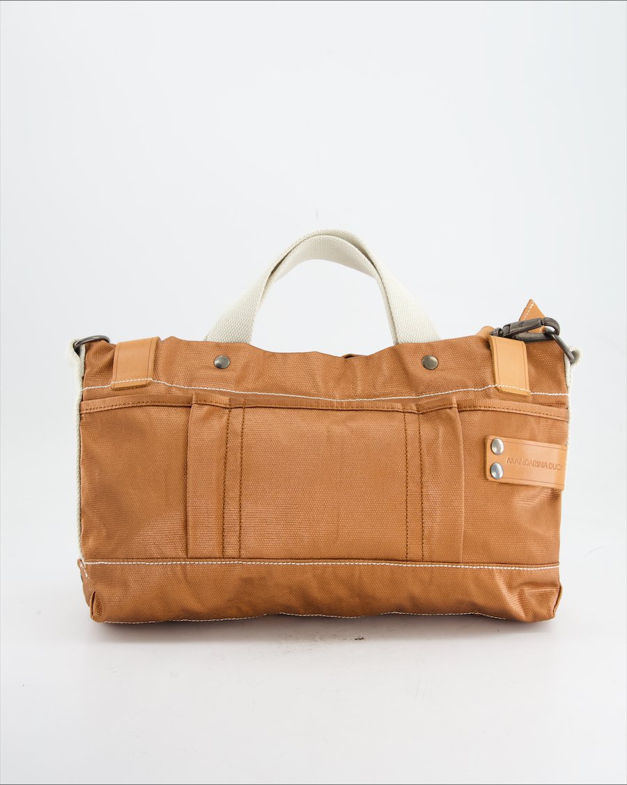 Mandarina Duck Handbag Cloth Orange