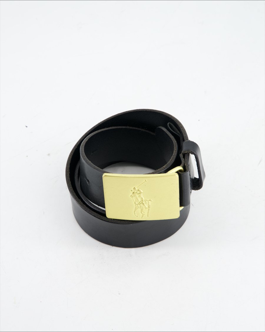 Polo Ralph Lauren belt Leather Black