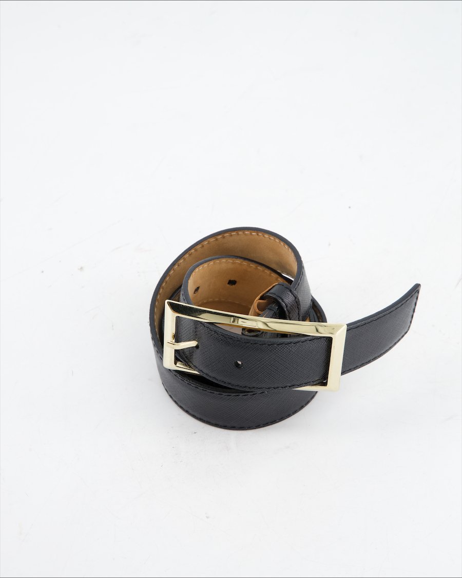 Bally Belt Leather Black