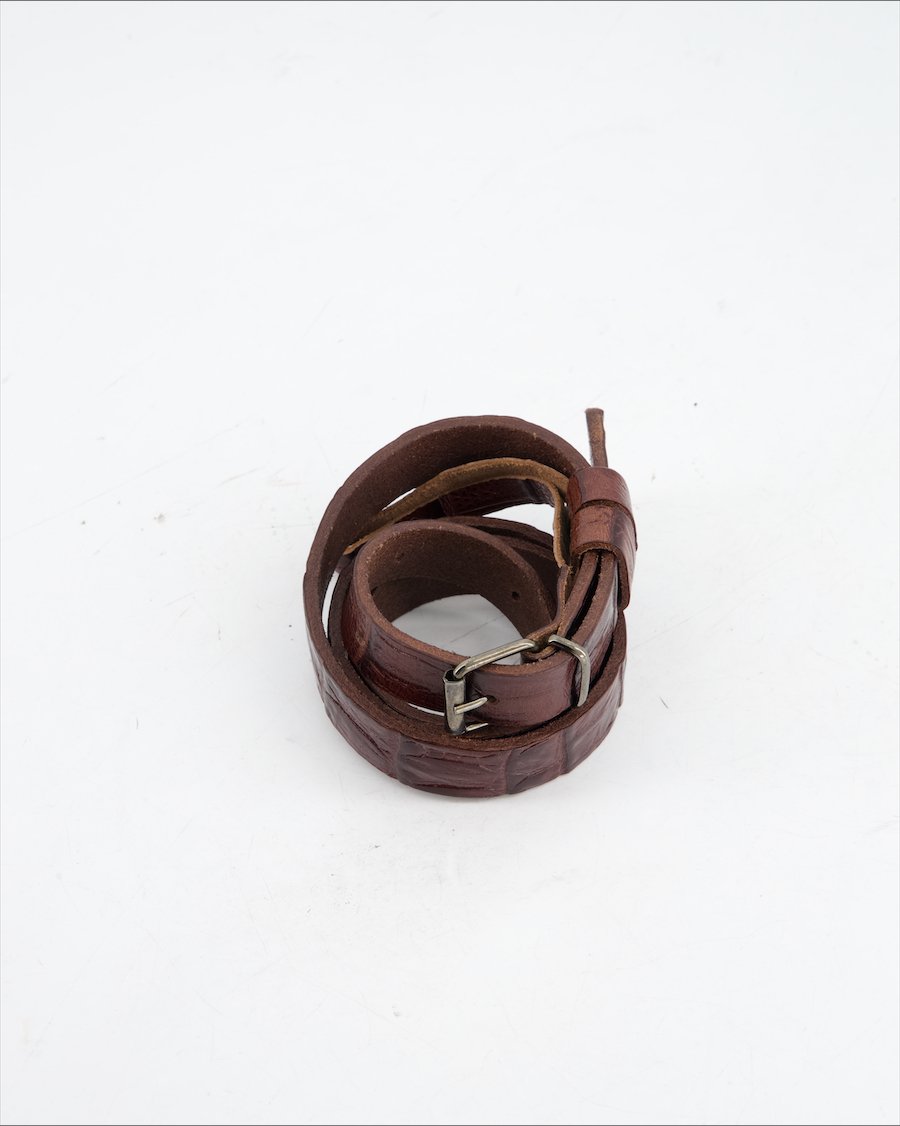 Pinko Belt Leather Brown