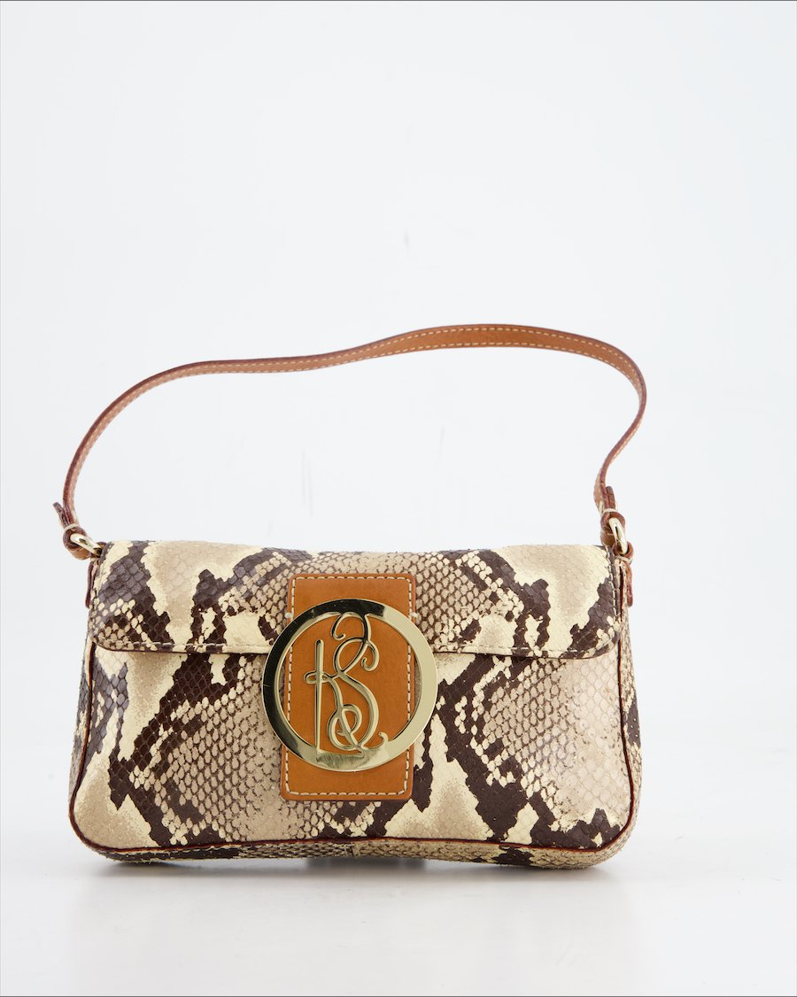 Kate Spade Shoulder Bag Leather Beige