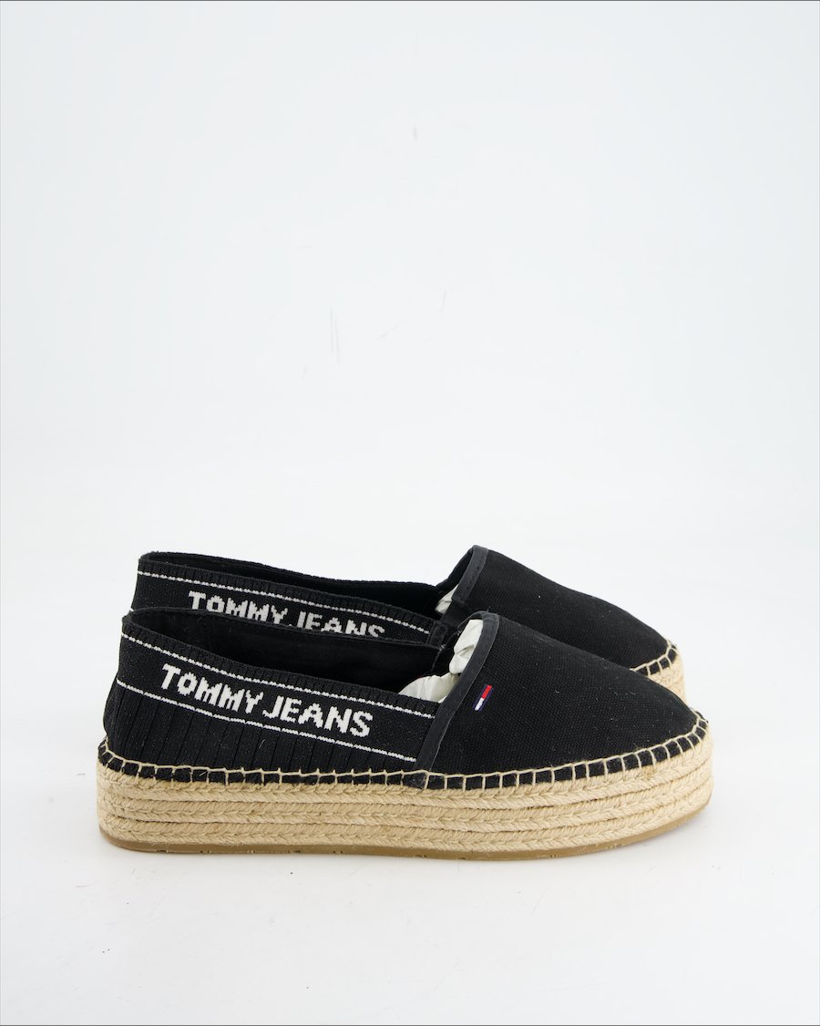 Tommy Jeans Flats Cloth Black Eu 41