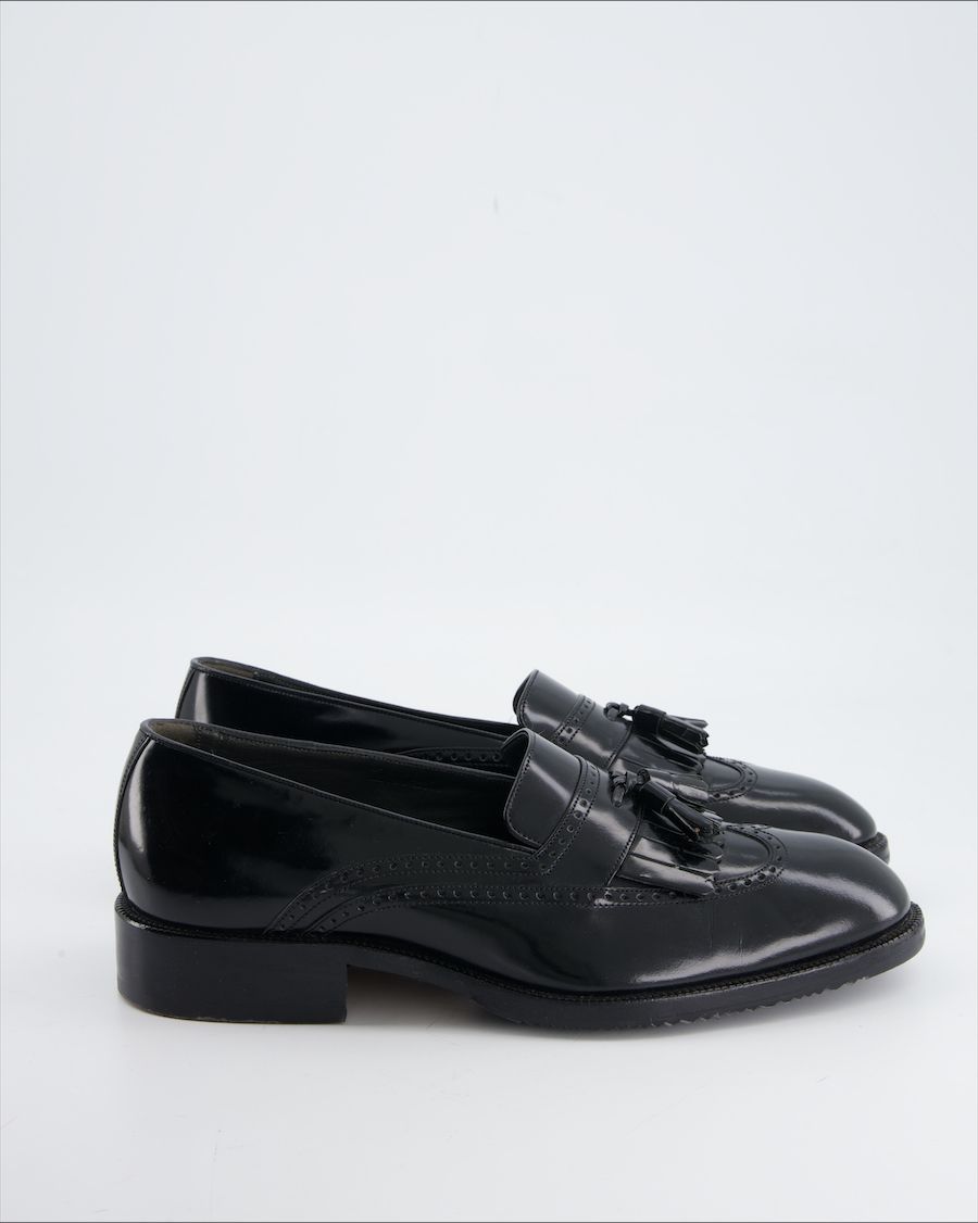 Bally Flats Leather Black Eu 41.5
