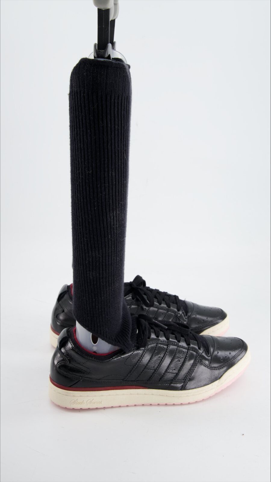 Adidas Trainers  Leather Black Eu 40