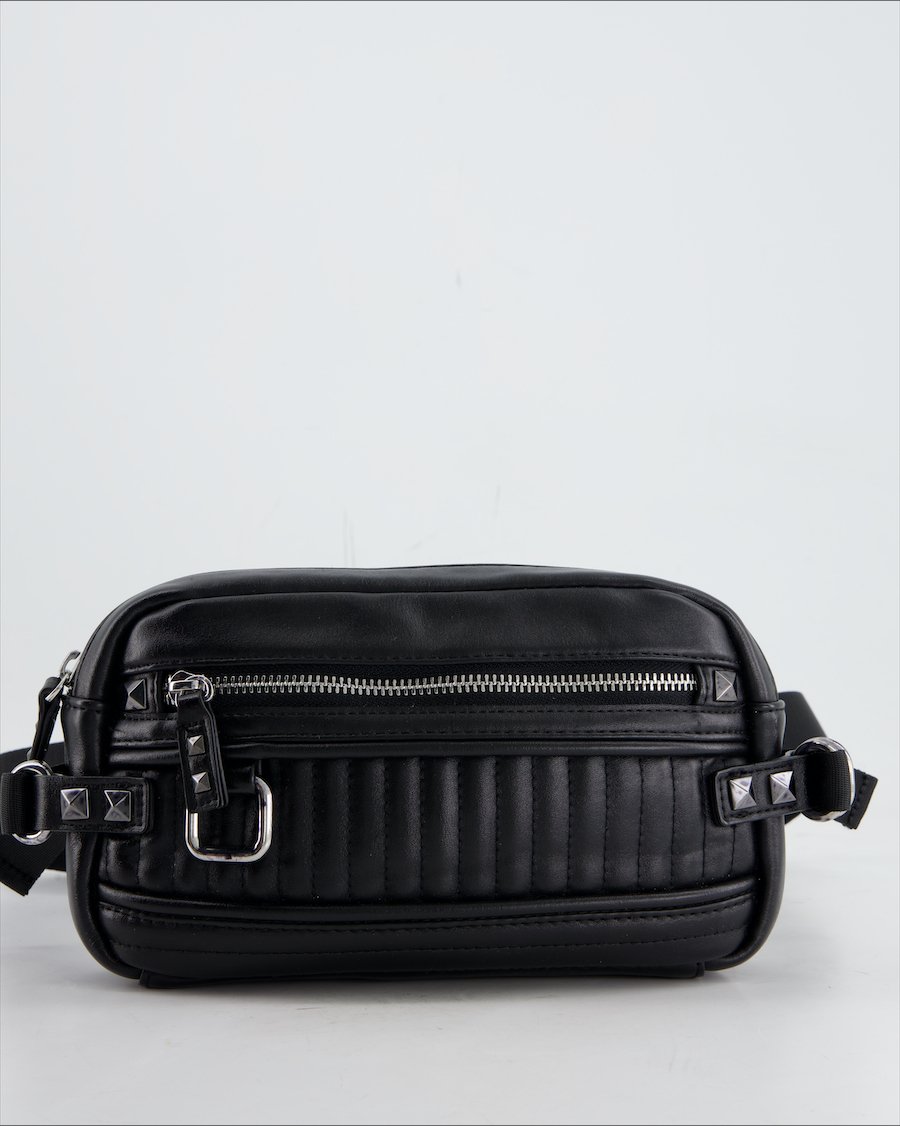 ZARA Bum Bag Polyurethane Black