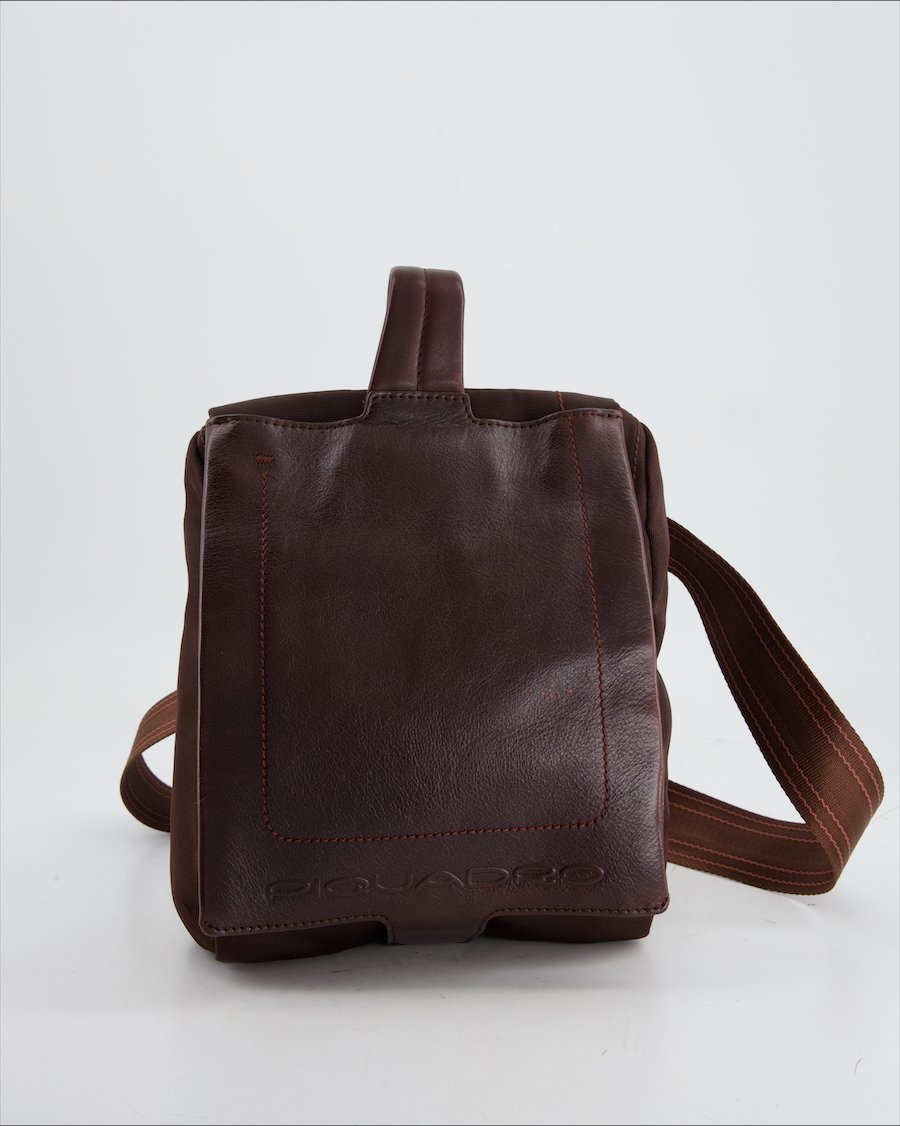 Piquadro Crossbody Bag Cloth Brown