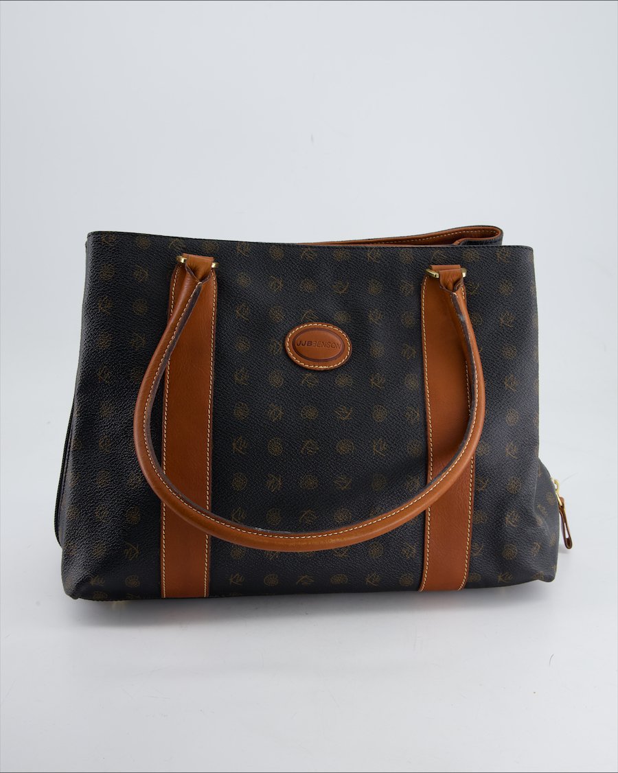 JJ Benson Shoulder Bag Leather Black