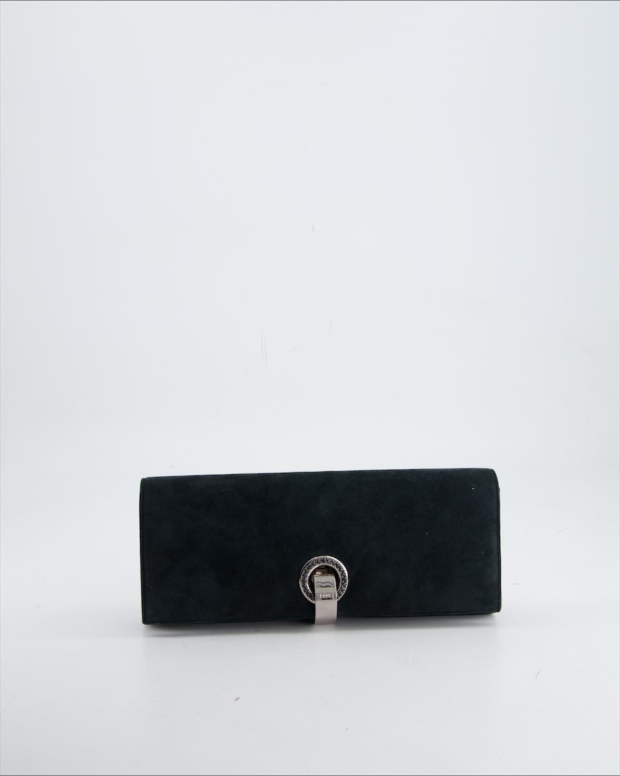 Rodo Handbag Velvet Black