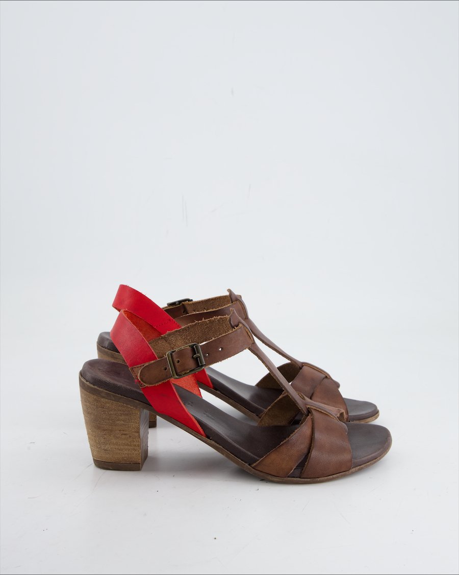 Laura Bizzarri Heels Leather Brown Eu 38