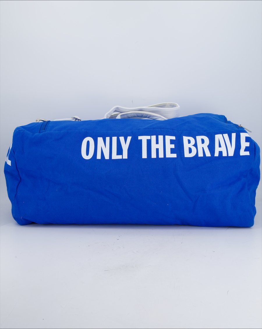 Diesel Duffle Bag Cloth Blue