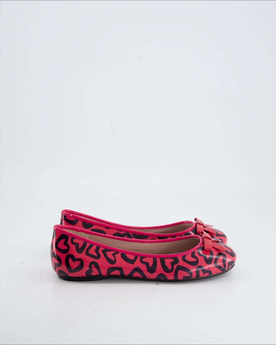 Marc Jacobs Ballet Flats Leather Pink Eu 35.5
