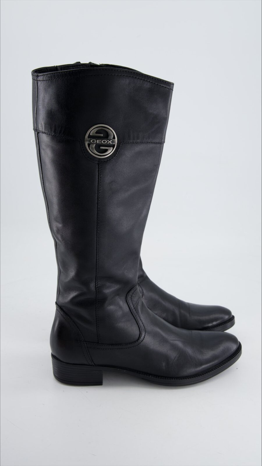 Geox Boots Leather Black Eu 36