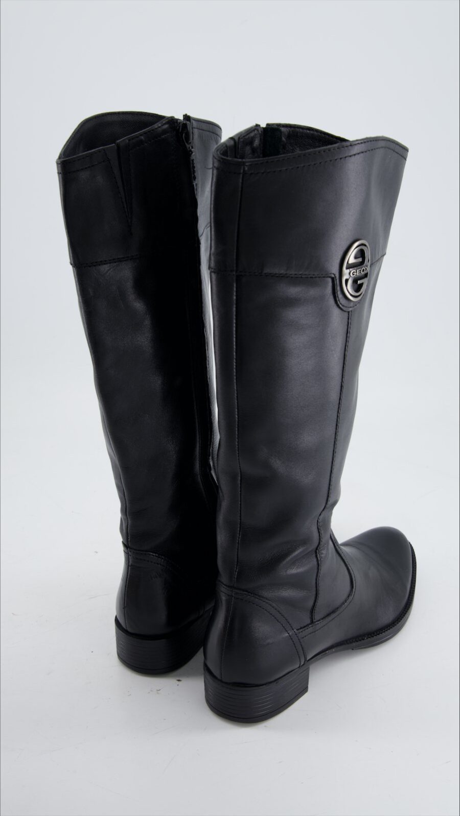 Geox Boots Leather Black Eu 36 - immagine 3
