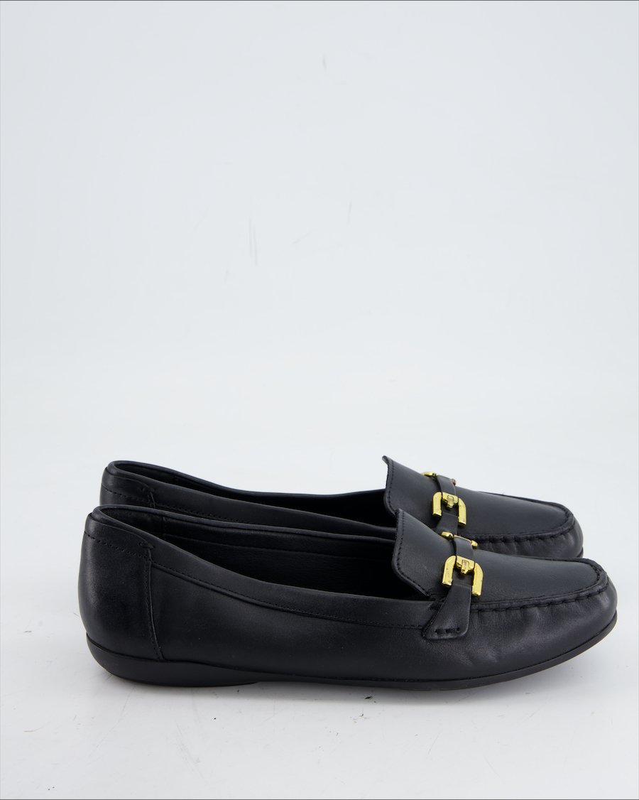 Geox Flats Leather Black Eu 41