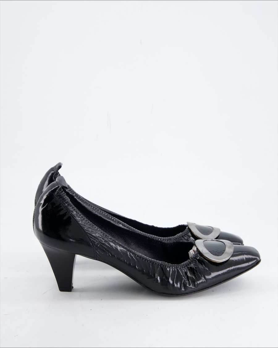Guglielmo Rotta Heels Leather Black