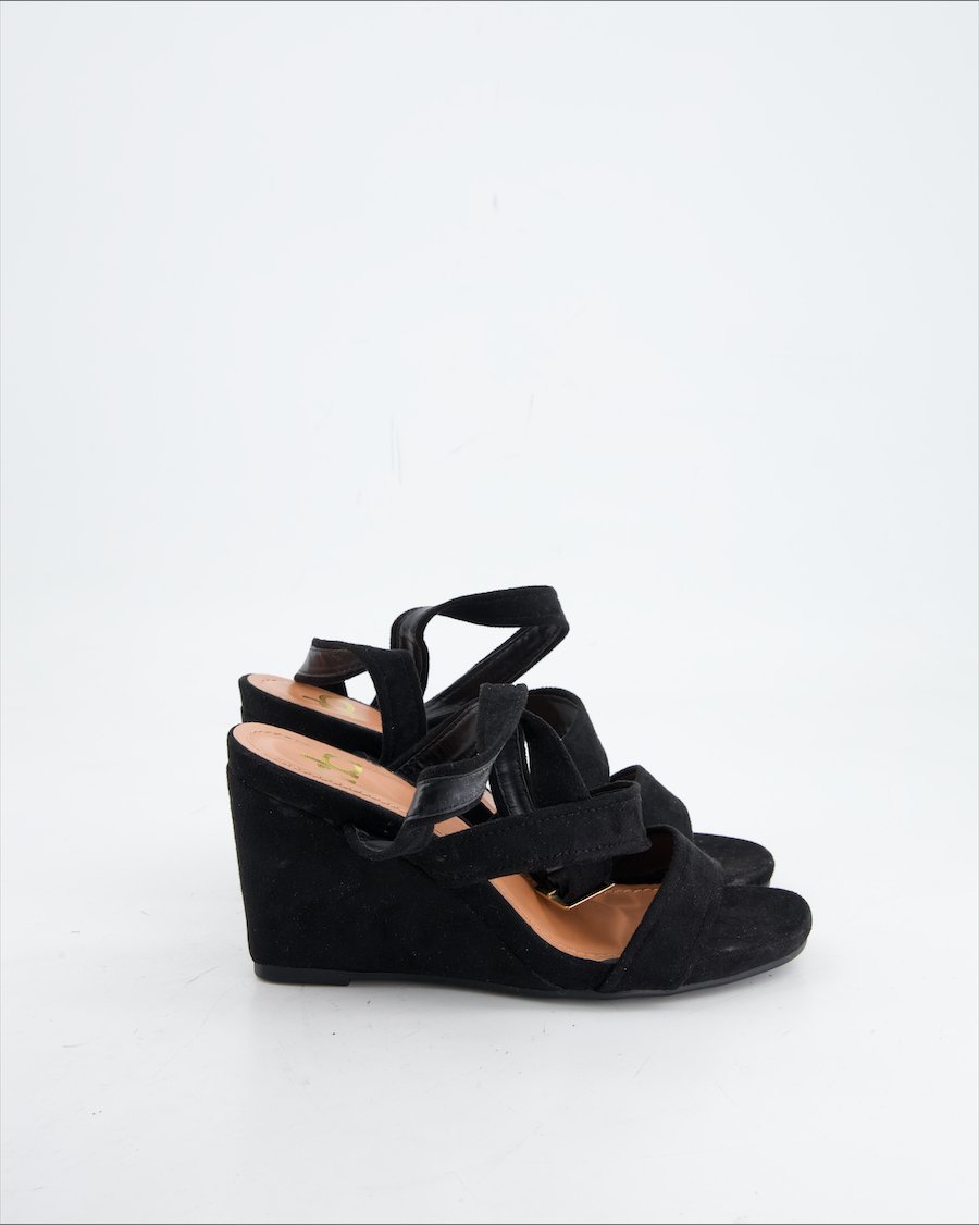 Rocco Barocco Sandals Suede Black Eu 36