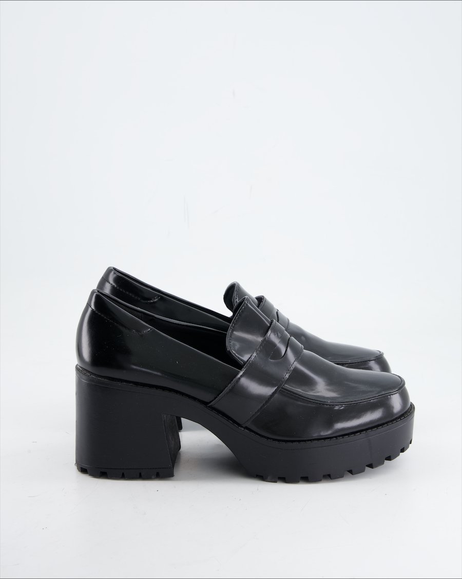 Monki Heels Leather Black Eu 39