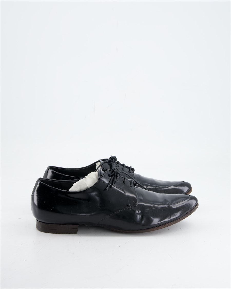 Silvano Sassetti Flats Leather Black Eu 38