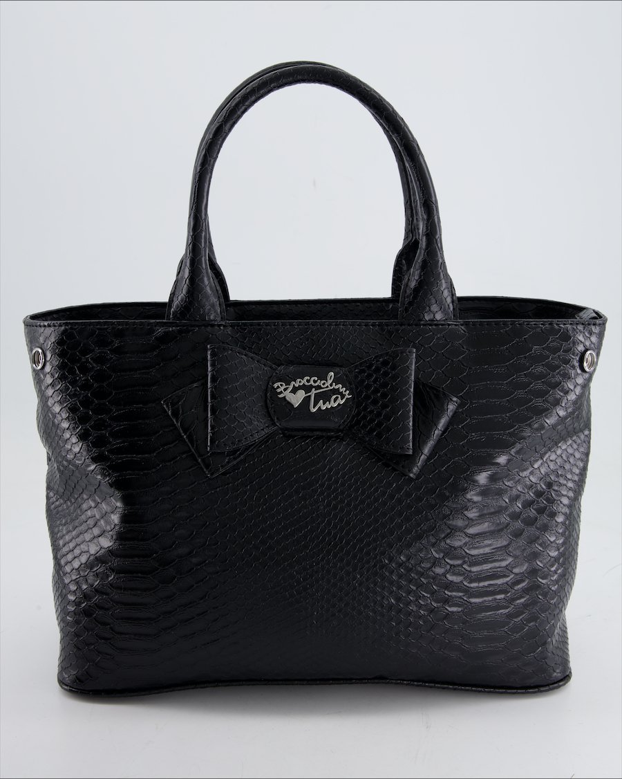 Tua By Braccialini Handbag Leather Black