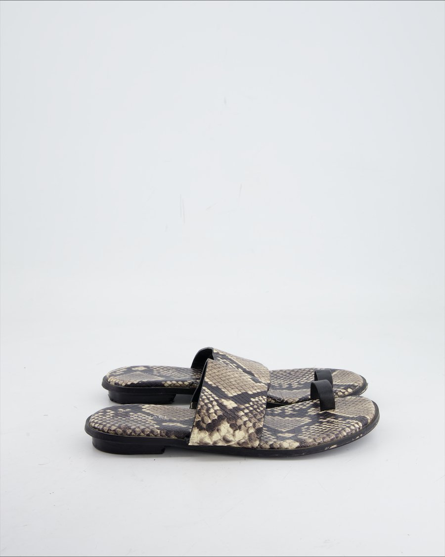 Michael Kors Sandals Leather Grey Eu 37