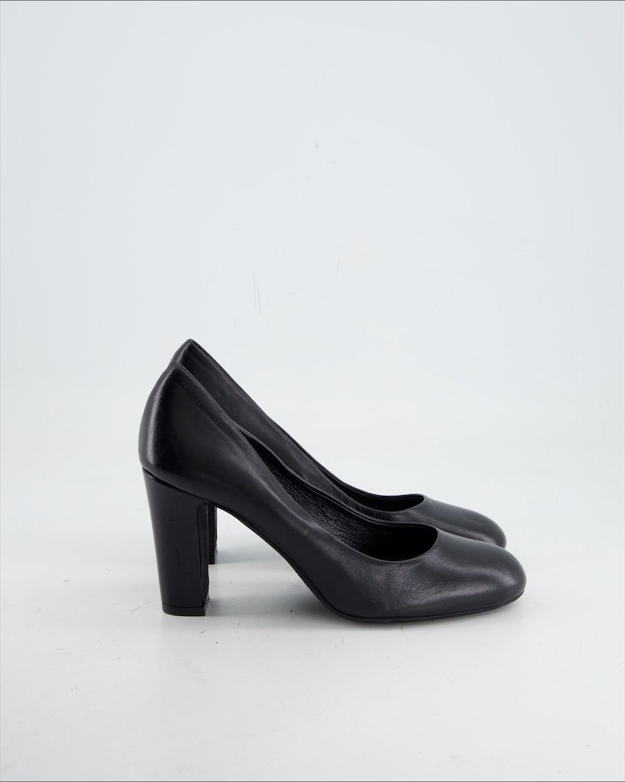Roberto Santi Heels Leather Black