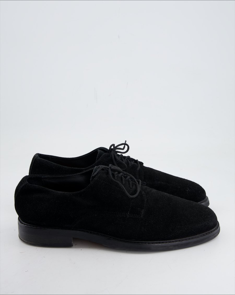 Selected Flats Suede Black Eu 45
