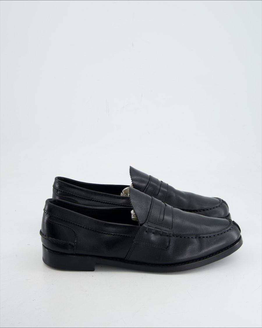 Tommaso Di Marzo Flats Leather Black Eu 42