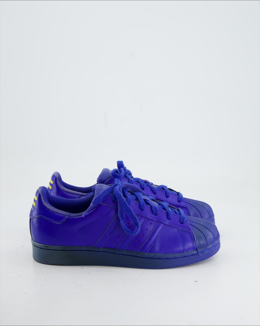 Adidas Equality Trainers Leather Blue Eu 38.5