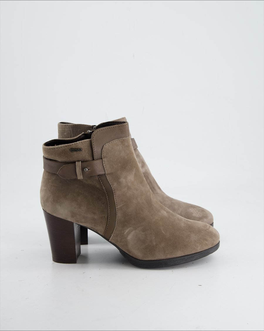 IGI&CO Ankle Boots Suede Brown Eu 38