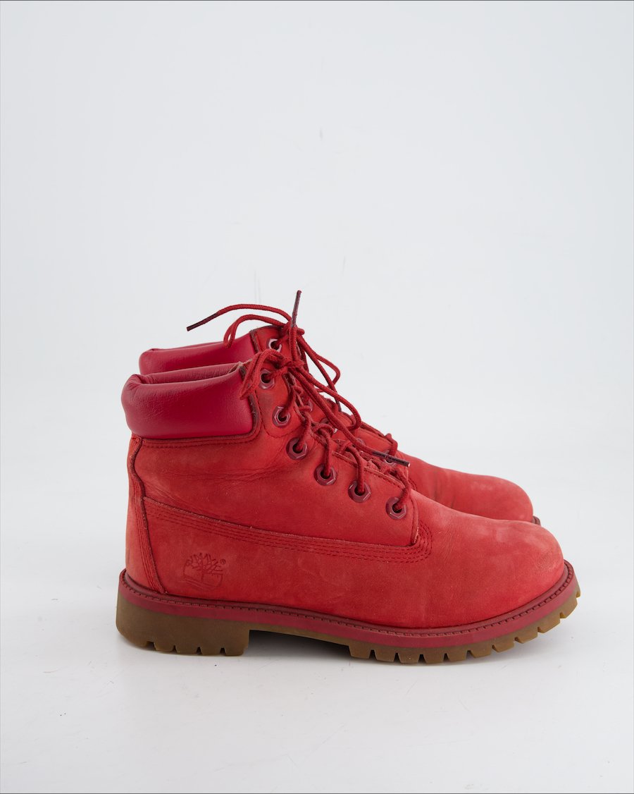 Timberland Ankle Boots Leather Red Eu 37