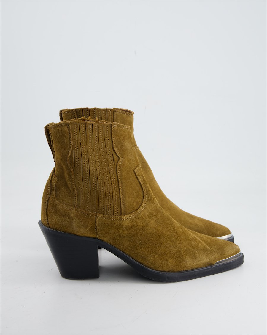 The Kooples Ankle Boots Suede Brown Eu 37