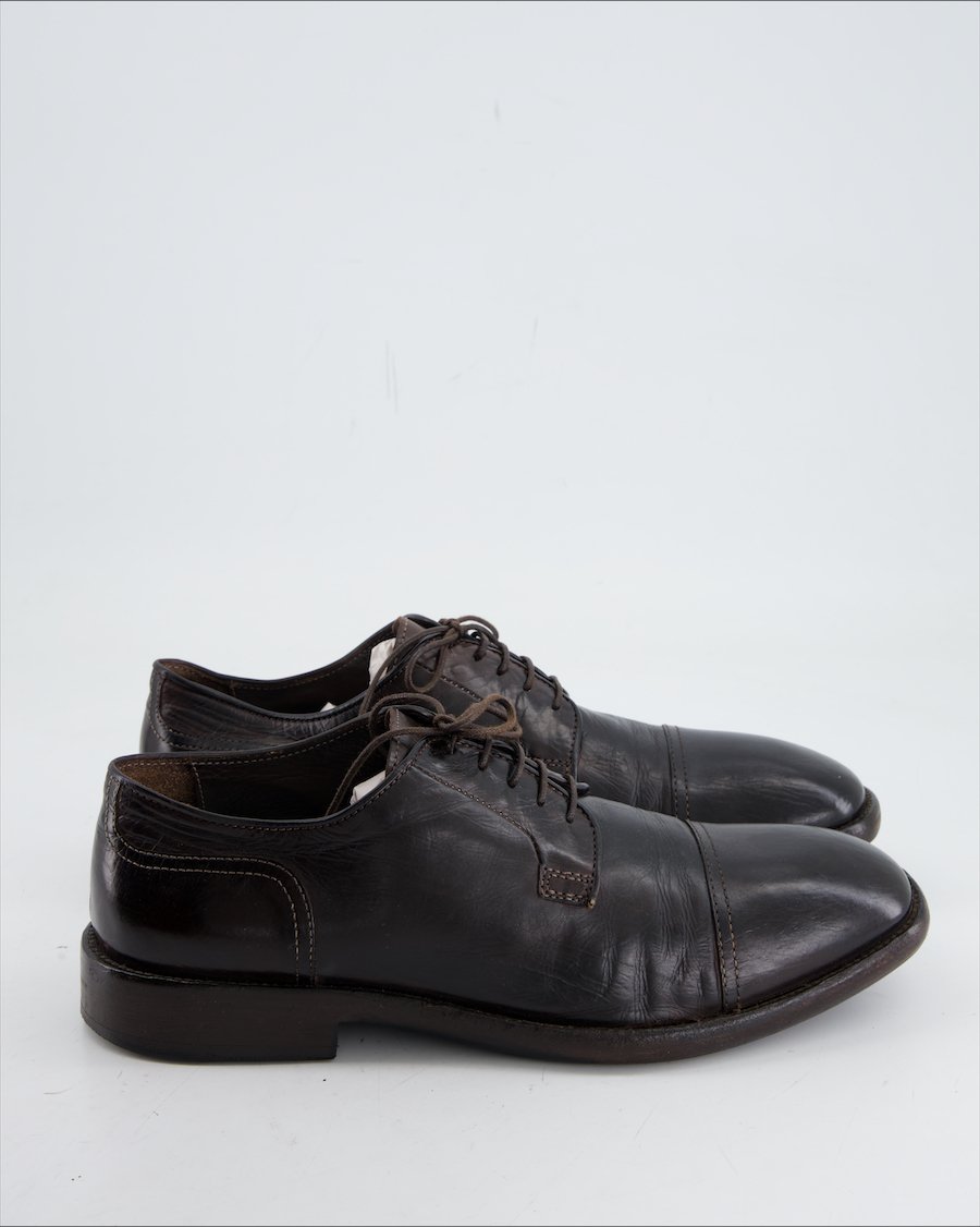Camerlengo Flats Leather Brown Eu 41